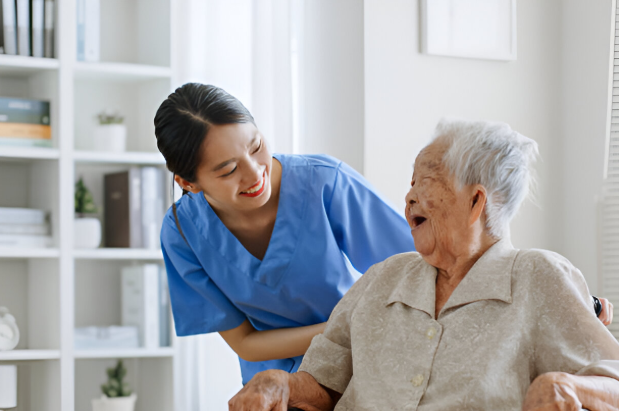 what makes a good elderly care maid